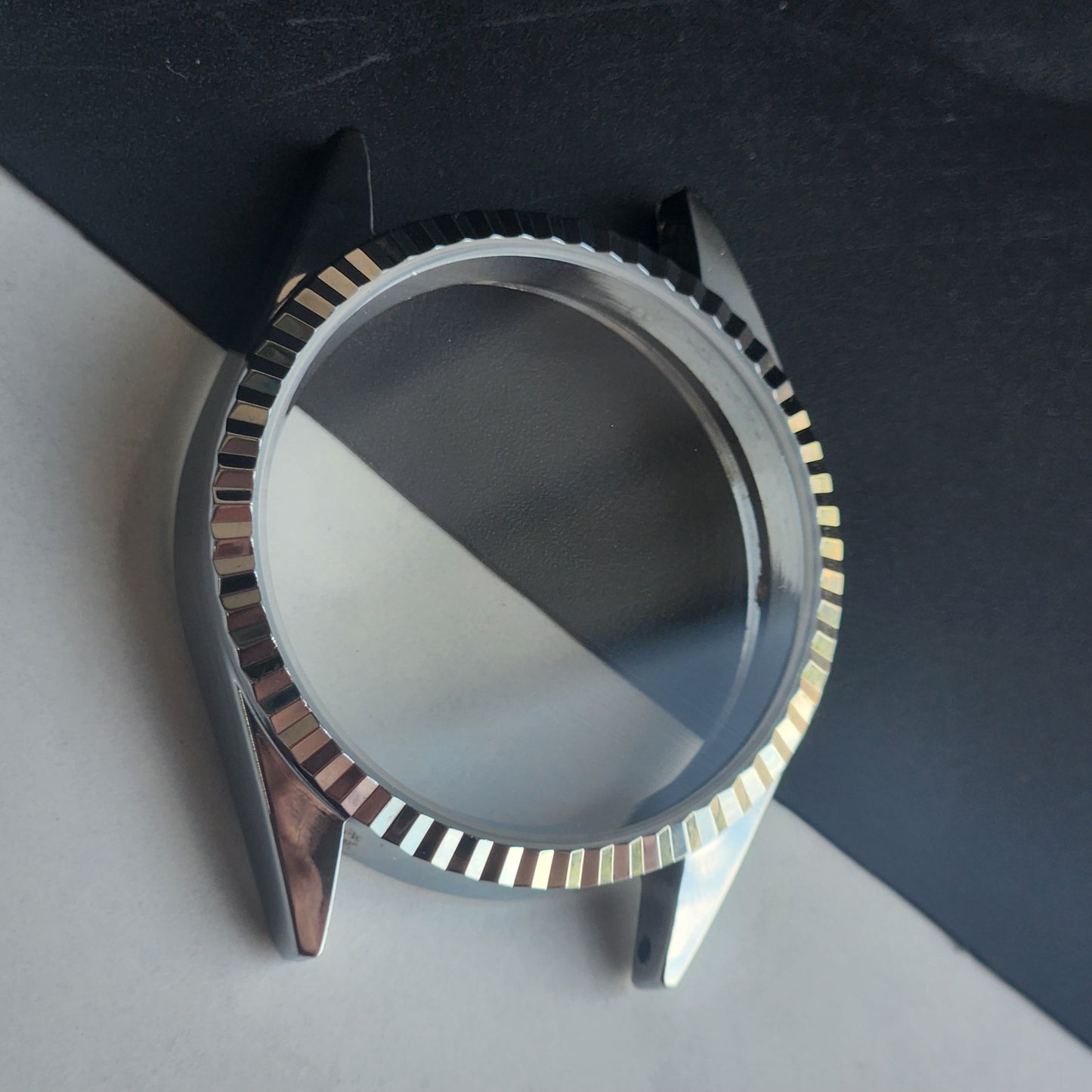 New Replacement Case For HMT HIMALAYA/ HMT KOHINOOR With Fluted Bezel H99