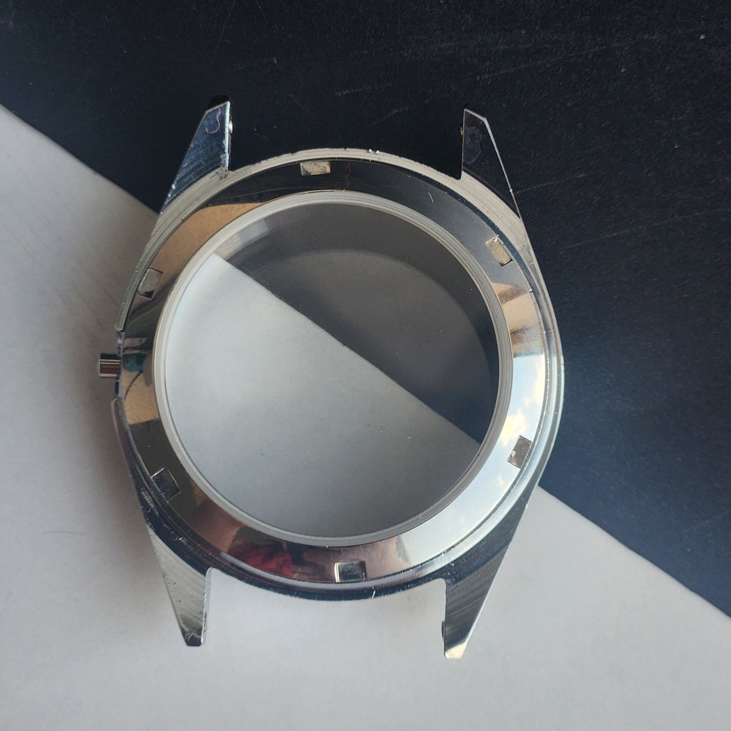 New Replacement Case For HMT HIMALAYA/ HMT KOHINOOR With Fluted Bezel H99