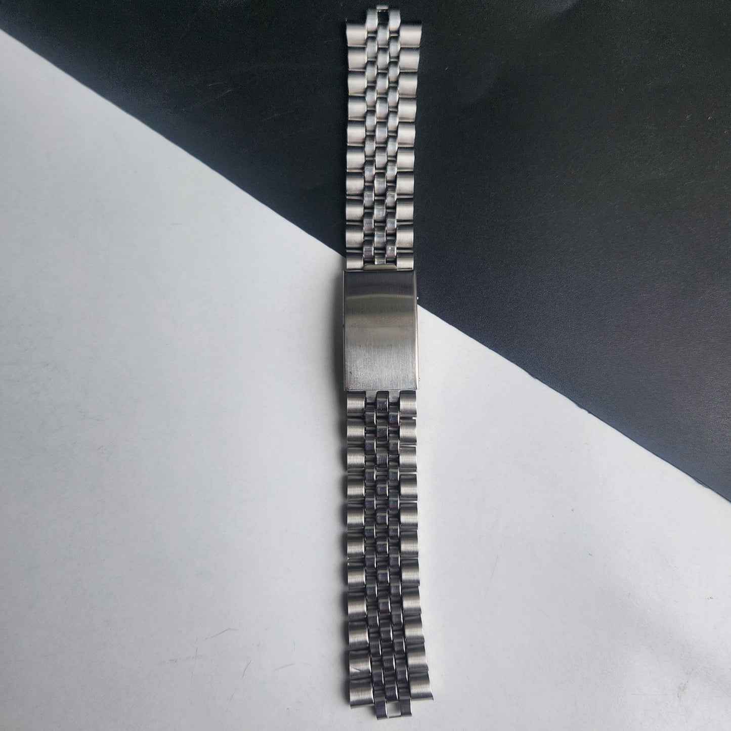 18MM Stainless Steel Silver Jubilee With Clamp Bracelet Automatic Mechanical Watches I57