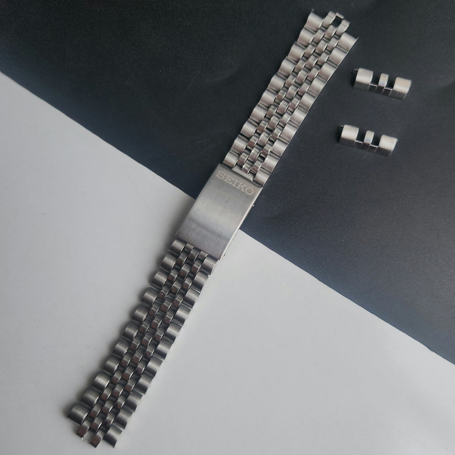 18MM Stainless Steel Silver Jubilee With Clamp Bracelet Automatic Mechanical Watches I58