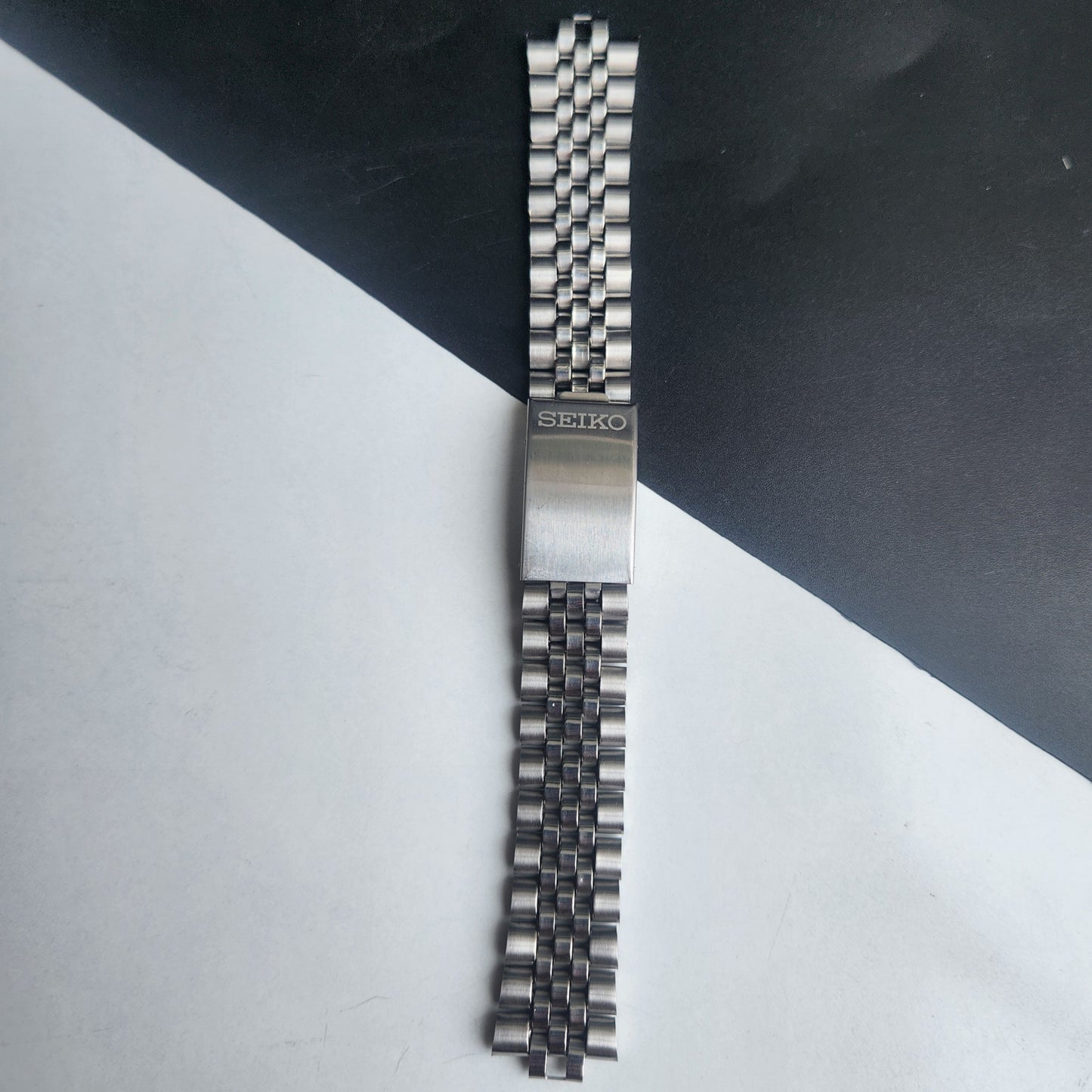 18MM Stainless Steel Silver Jubilee With Clamp Bracelet Automatic Mechanical Watches I58