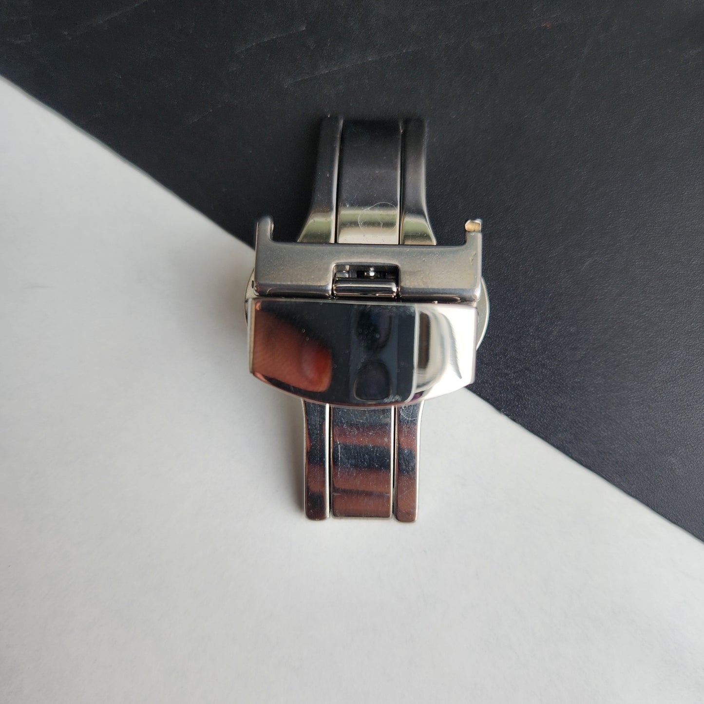 18MM Stainless Steel Butterfly Clasp For 20MM watch Strap I59