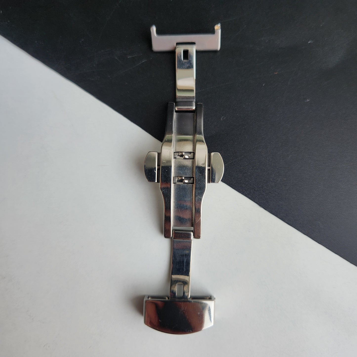 18MM Stainless Steel Butterfly Clasp For 20MM watch Strap I59