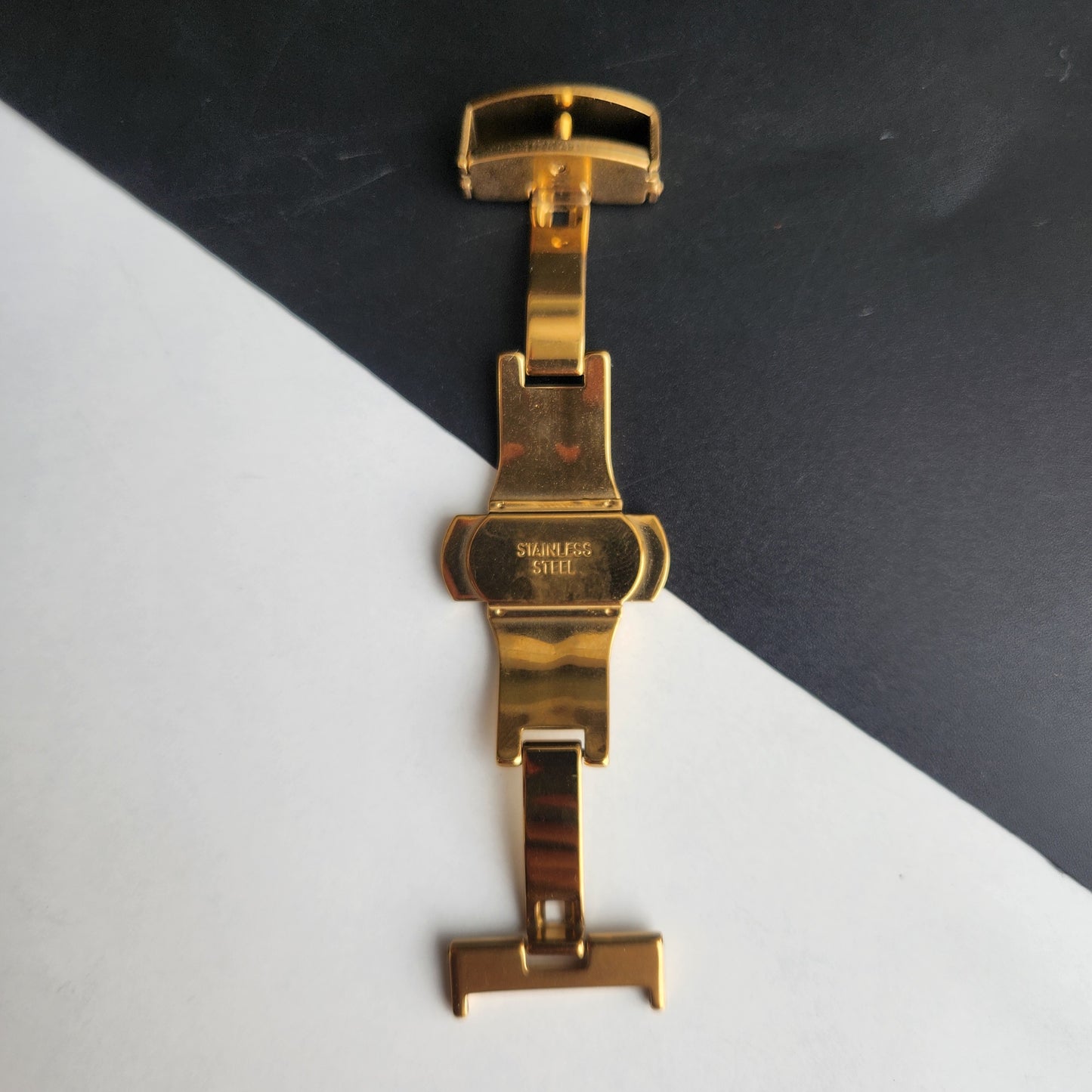 18MM Stainless Steel Butterfly Clasp For 20MM watch Strap I62