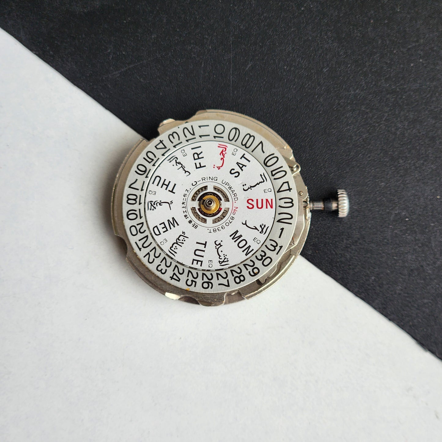 SEIKO 5 AUTOMATIC JAPAN MOVEMENT CAL NO.6349 DAY/DATE KEY ON-3 I77