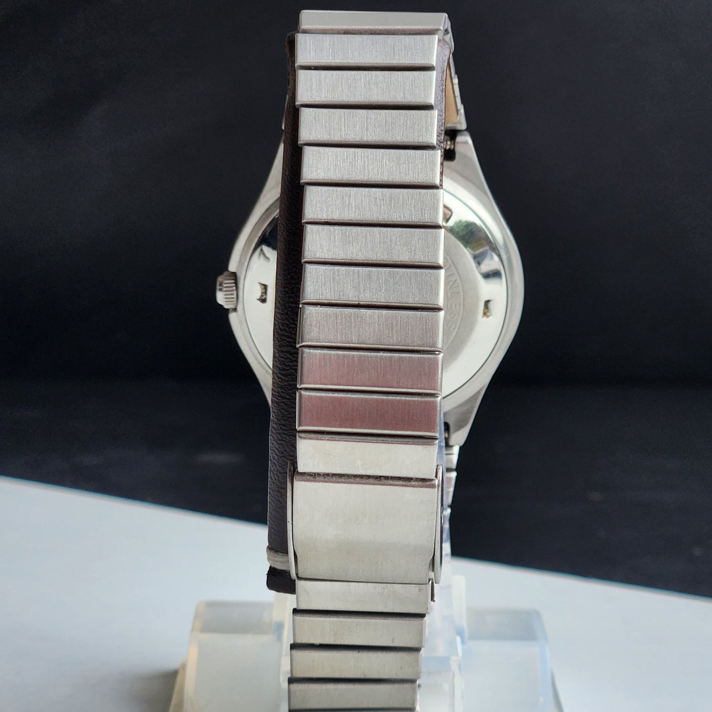 Vintage 1979 Original Citizen Automatic 8200 Golden Face 21 Jewels Day-Date Japanese Men's Wrist Watch IN01