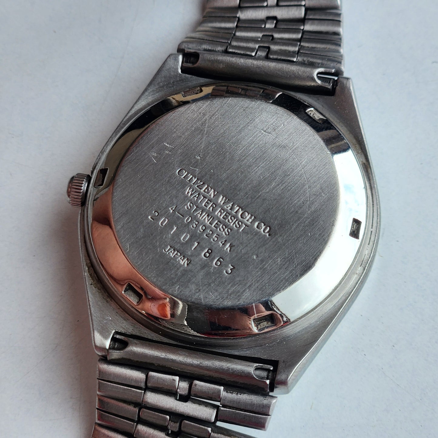 Vintage 1982 Original Citizen Automatic 8200 Golden Face 21 Jewels Day-Date Japanese Men's Wrist Watch IN13