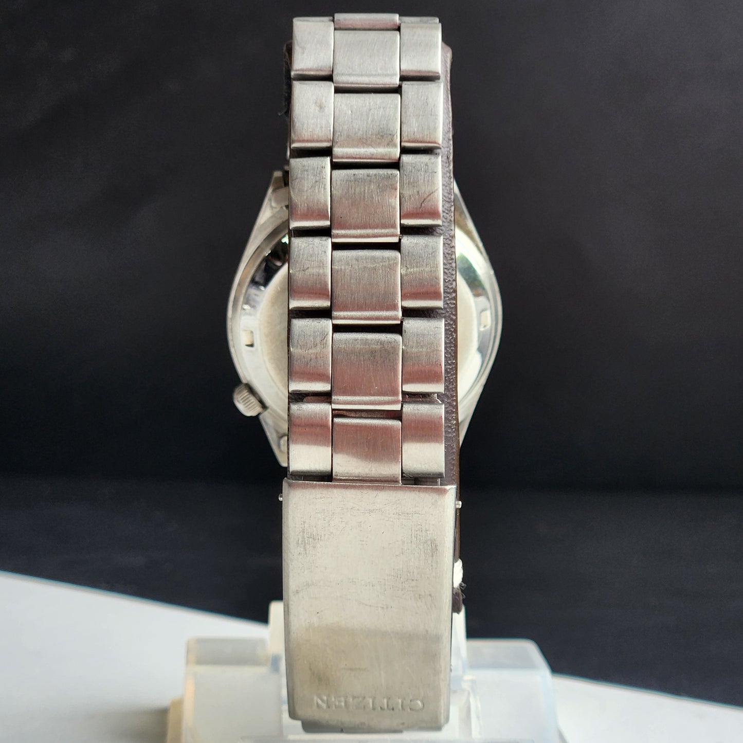 Vintage 1980 Original Citizen Automatic 8200 Golden Face 21 Jewels Day-Date Japanese Men's Wrist Watch IN17