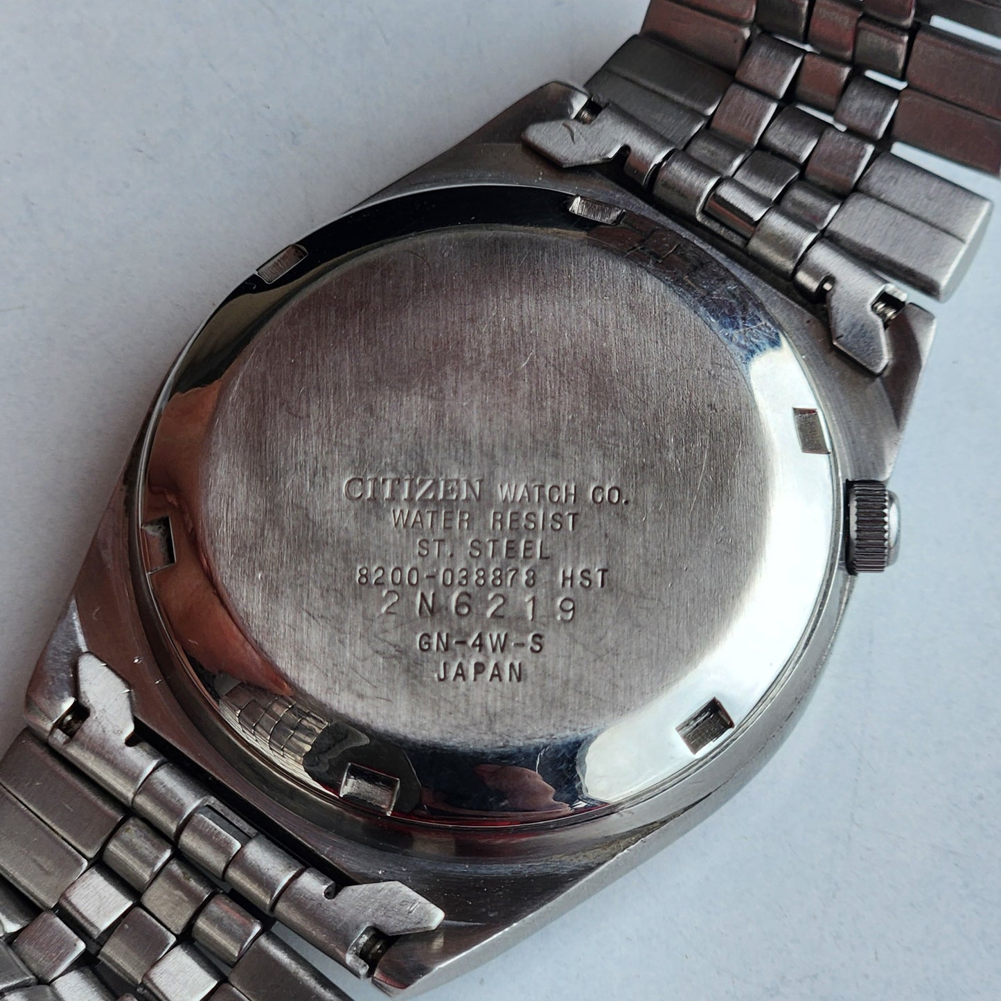 Vintage 1982 Original Citizen Automatic 8200 Golden Face 21 Jewels Day-Date Japanese Men's Wrist Watch IN18