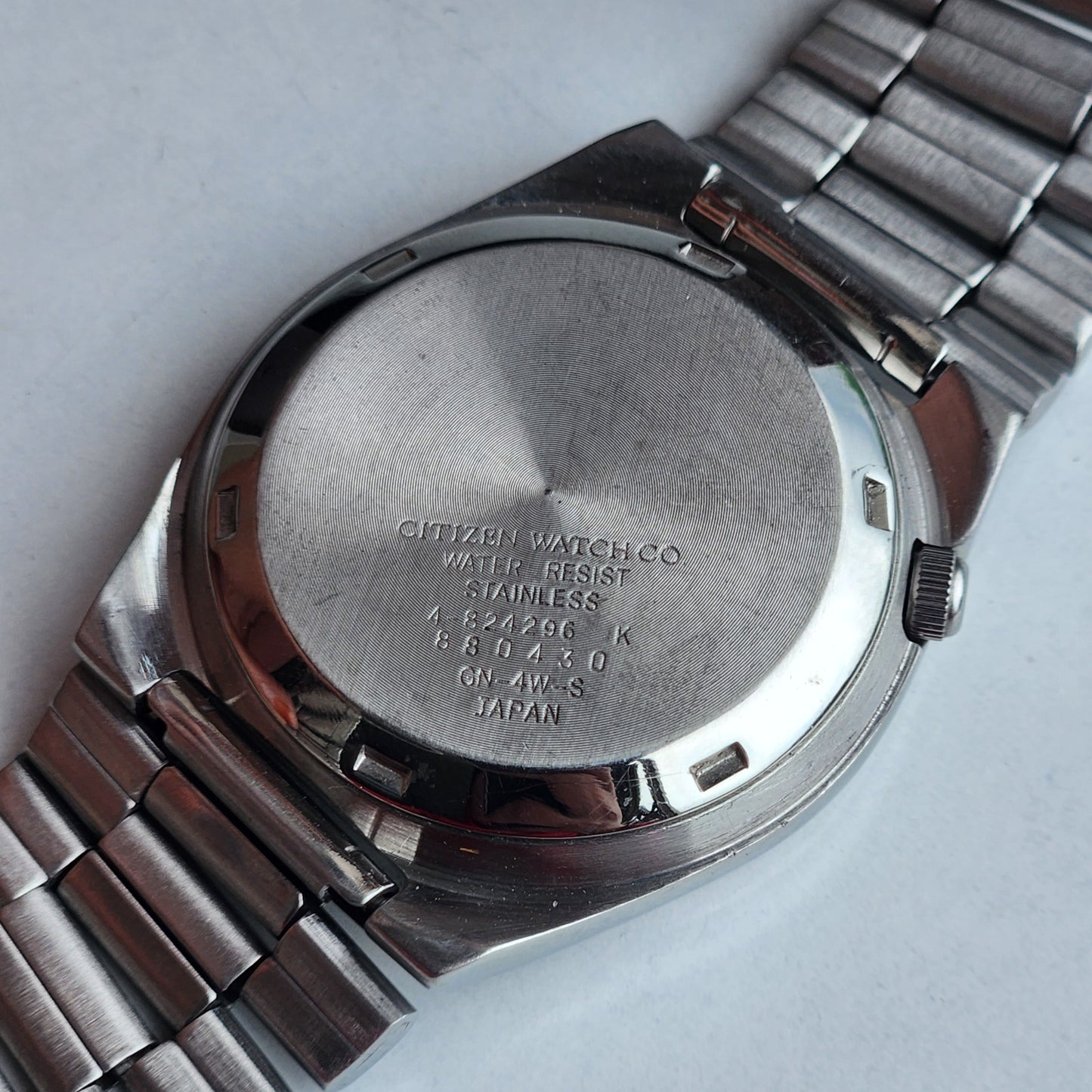 Vintage 1978 Original Citizen Automatic 8200 Grey Face 21 Jewels Day-Date Japanese Men's Wrist Watch IN28