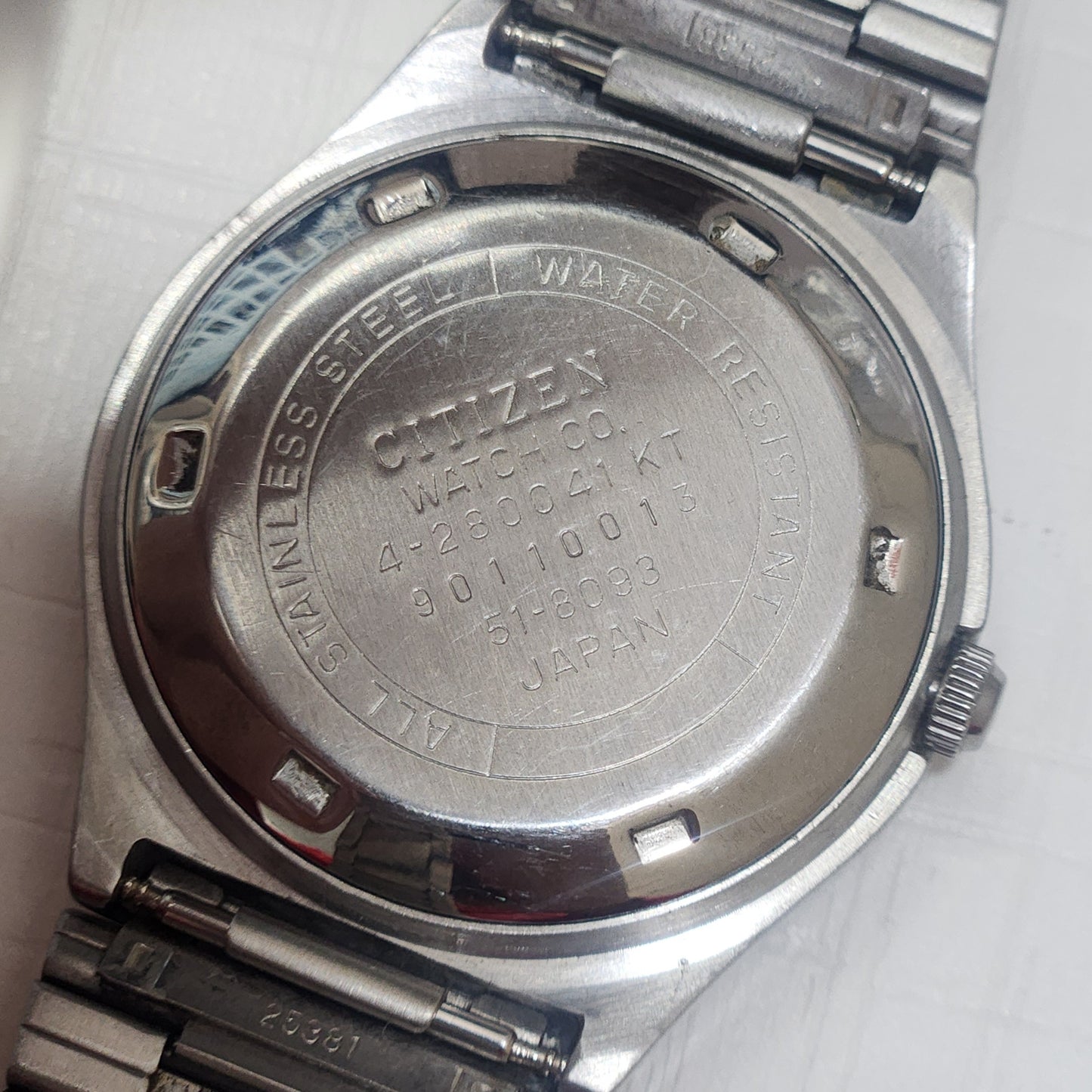 Vintage 1979 Original Citizen Automatic 8200 Golden Face 21 Jewels Day-Date Japanese Men's Wrist Watch IN01