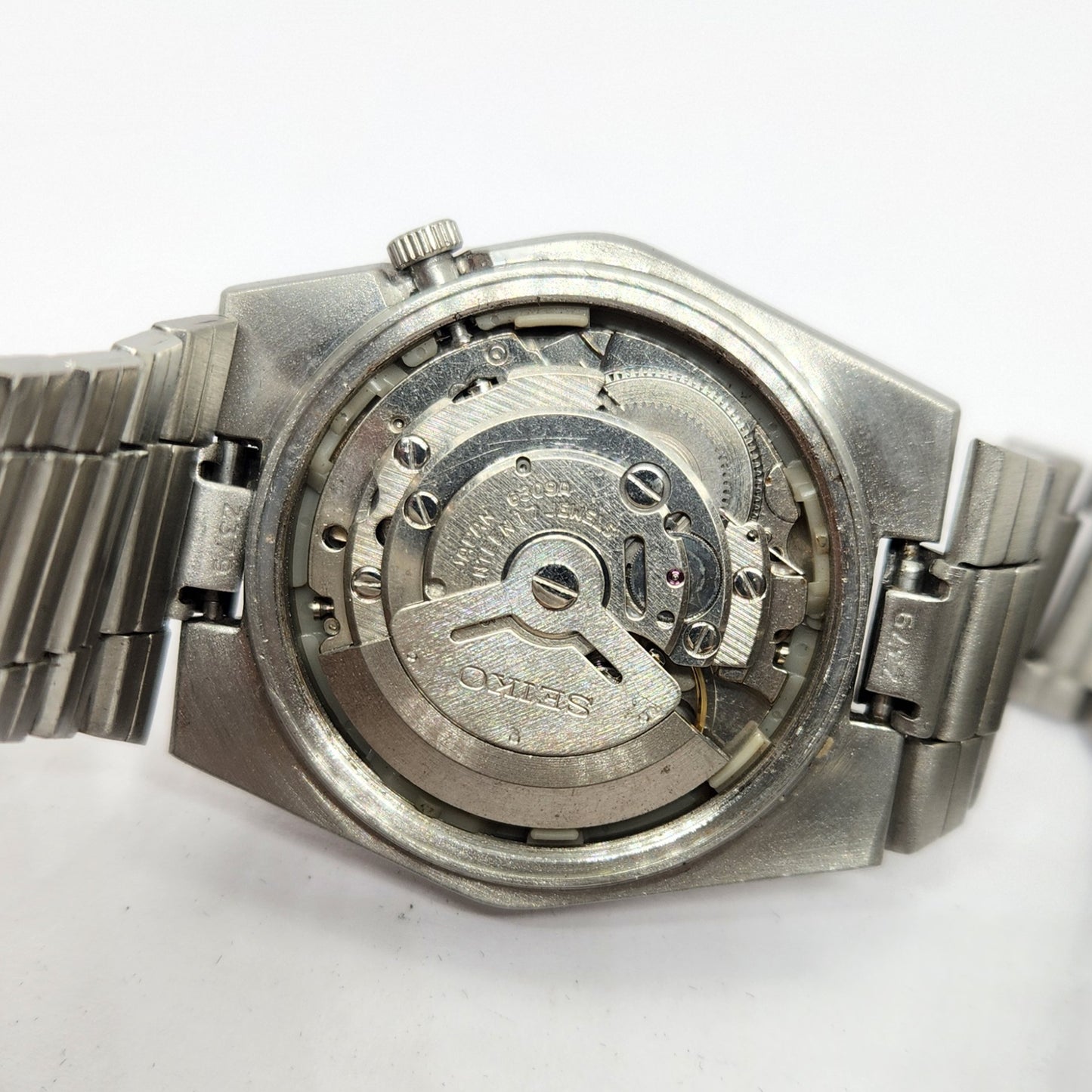 Vintage 1978 Original Seiko 5 Automatic 6309-601A Green Face 17 Jewels Day-Date Japanese Men's Wrist Watch OG296
