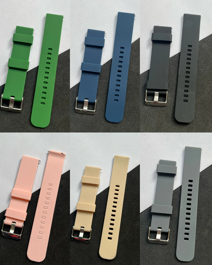 Quick Release Silicone Watch Strap For 18/20mm Watches I63