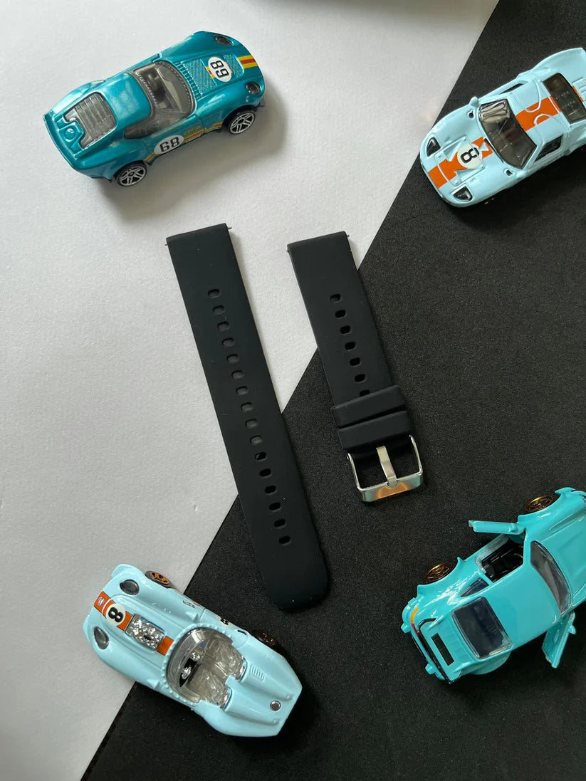 Quick Release Silicone Watch Strap For 18/20mm Watches I63