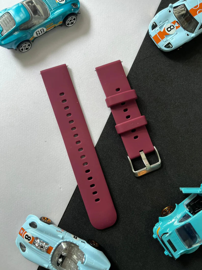 Quick Release Silicone Watch Strap For 18/20mm Watches I63