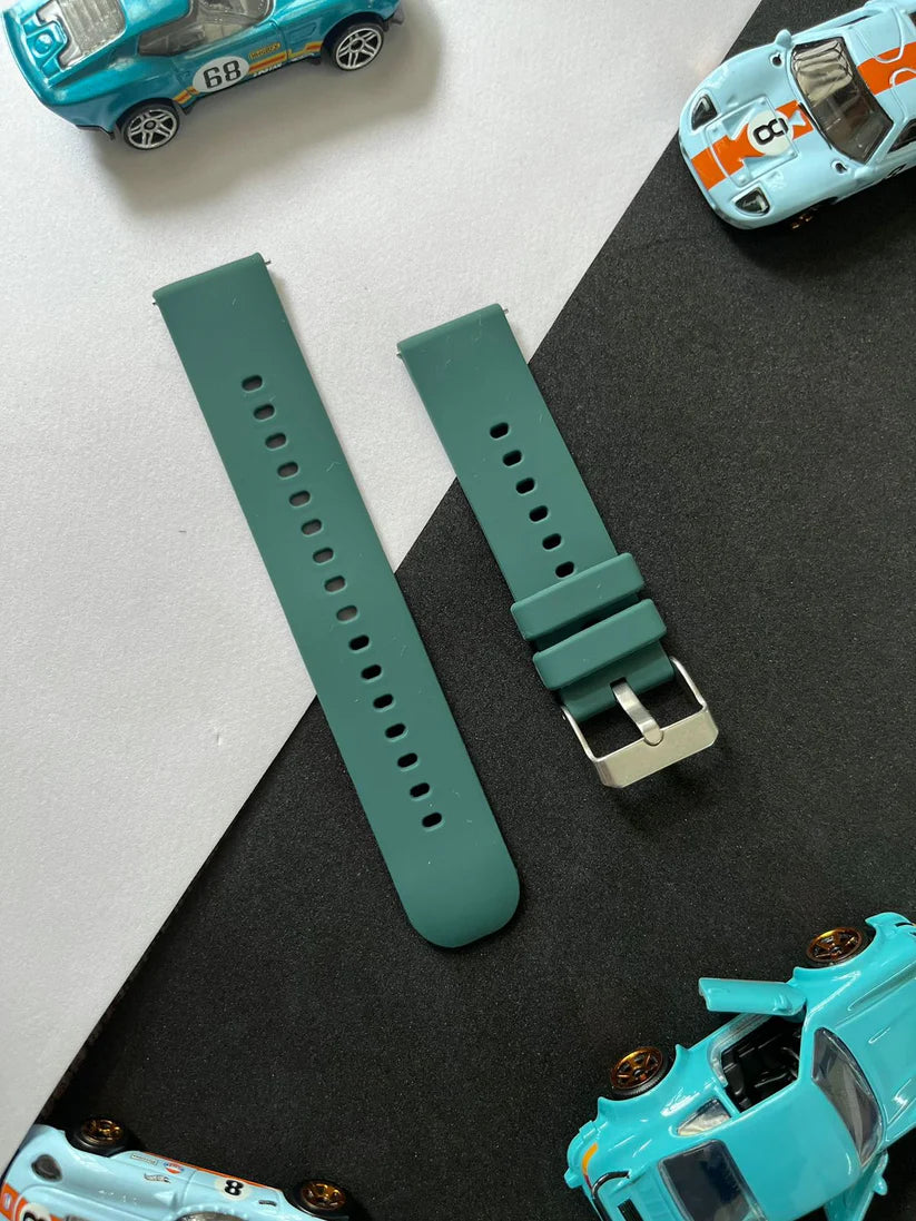 Quick Release Silicone Watch Strap For 18/20mm Watches I63