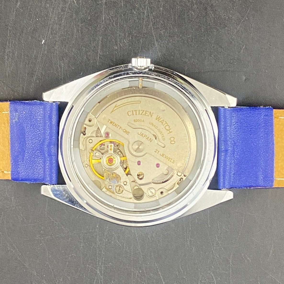 Vintage Mod Citizen 8200 Automatic 21 Jewels Men,s Wrist Watch