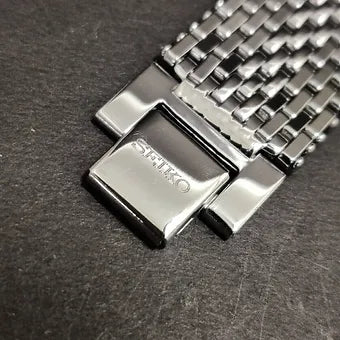 MOD Seiko Slim Rectangular Quartz Red Face Looser Chain Not Adjustable Men's Wrist Watch C64