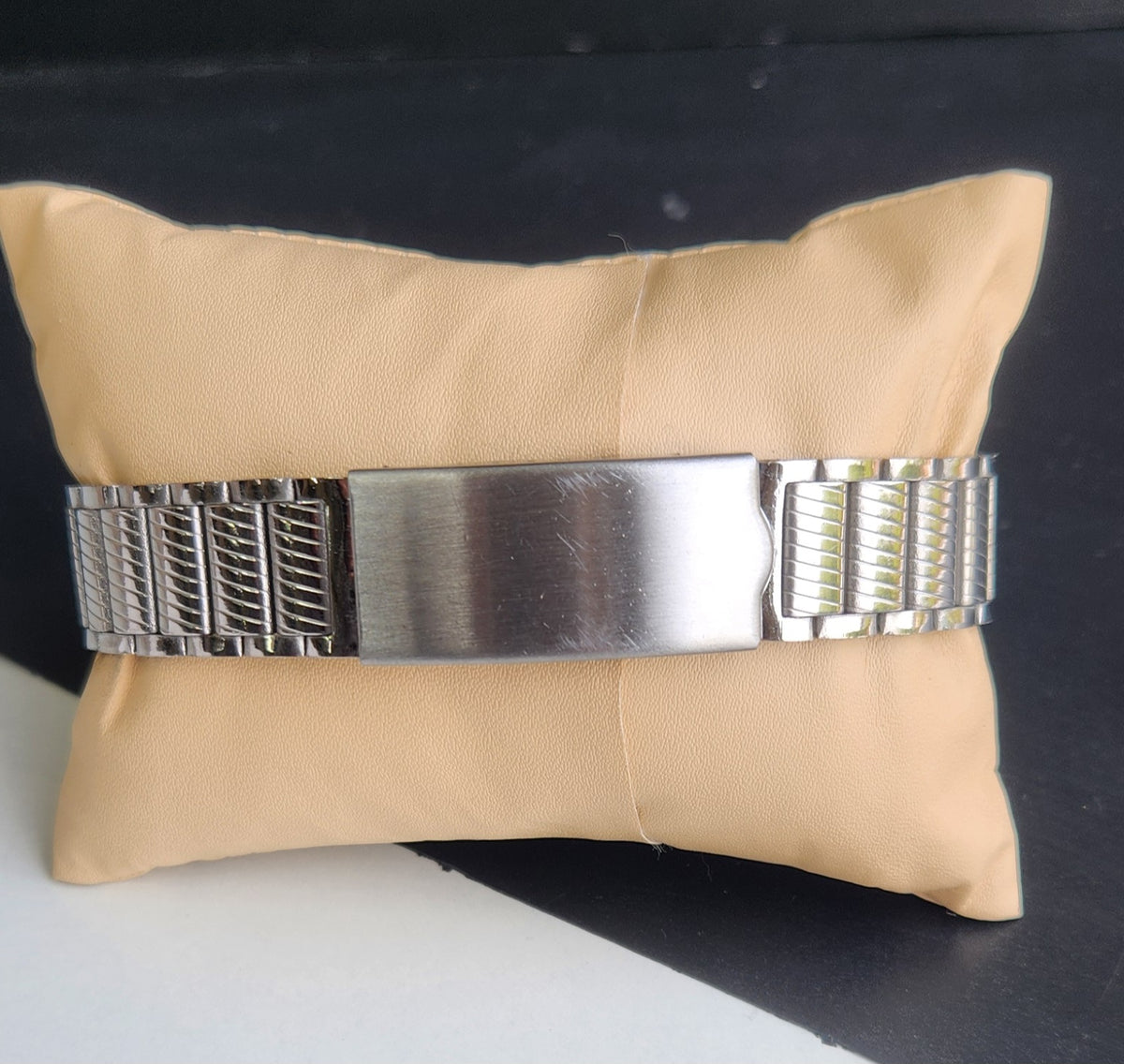 Vintage Mod Seiko 5 Automatic 6309A 17 Jewels Japan Men's Day-Date Silver Face Wrist Watch E56