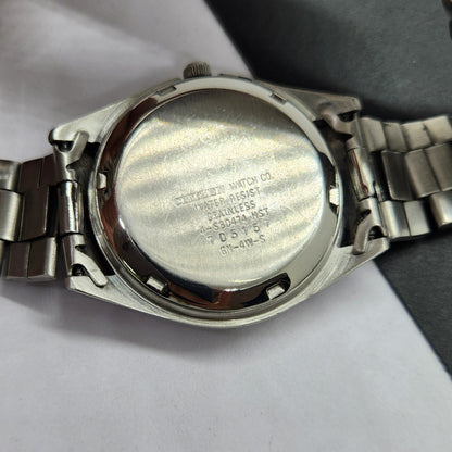 Vintage 1977 Original Citizen Automatic Cal. 8200 Black Face 21 Jewels Day-Date Japanese Men's Wrist Watch EG28