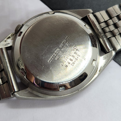 Vintage 1989 Original Citizen Automatic Cal. 8200 White Face 21 Jewels Day-Date Japanese Men's Wrist Watch EG29