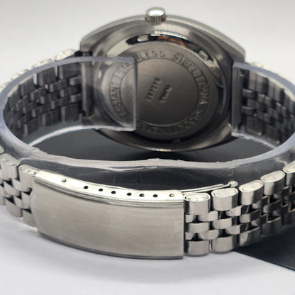 Vintage Original HMT Arjun Hand Winding 17 Jewels Silver Face Silver Band Men's Wrist Watch F07