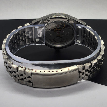 Vintage HMT Janata Devanagari Hand Winding 17 Jewels White Face Jubilee Bracelet Men's Wrist Watch F66
