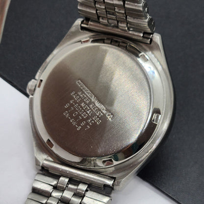 Vintage 1989 Original Citizen Automatic Cal. 8200 Off White Face 21 Jewels Day-Date Japanese Men's Wrist Watch EG51