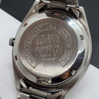 Vintage 1981 Original Citizen Automatic Cal. 8200 Golden Face 21 Jewels Day-Date Japanese Men's Wrist Watch EG58