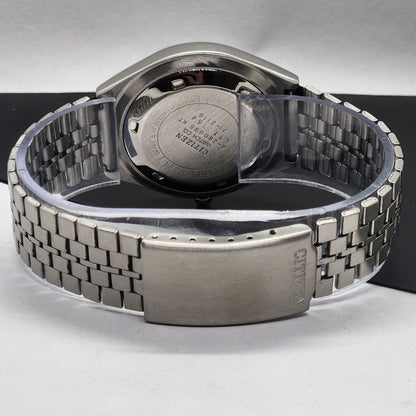 Vintage Original Citizen 1980  Automatic Cal. 8200 Gray Face 21 Jewels Day-Date Japanese Men's Wrist Watch EG63