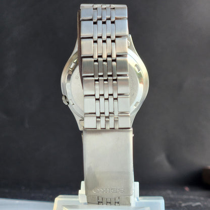 Vintage 1978 Original Seiko 5 Automatic 7019-8180 Black Face 21 Jewels Day-Date Japanese Men's Wrist Watch EG1055