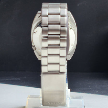 Vintage 1983 Original Seiko 5 Automatic 6309-6030 Black Face 17 Jewels Day-Date Japanese Men's Wrist Watch EG110