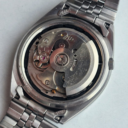 Vintage 1997 Original Seiko 5 Automatic 7S26-3040  Black Face 21 Jewels Day-Date Japanese Men's Wrist Watch EG119