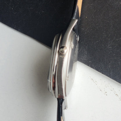 Vintage 1982 Original Seiko 5 Automatic 6309-5680  Black Face 17 Jewels Day-Date Japanese Men's Wrist Watch EG126
