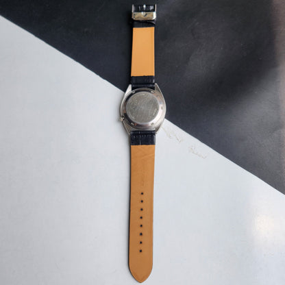 Vintage 1986 Original Seiko 5 Automatic 7009-3131  Grey Face 17 Jewels Day-Date Japanese Men's Wrist Watch EG127