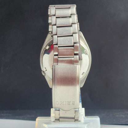 Vintage 1979 Original Seiko 5 Automatic 6319-5070  Blue Face 21 Jewels Day-Date Japanese Men's Wrist Watch EG129
