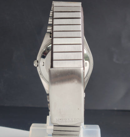 Vintage 1984 Original Citizen Automatic 8200 Golden Face 21 Jewels Day-Date Japanese Men's Wrist Watch ET10