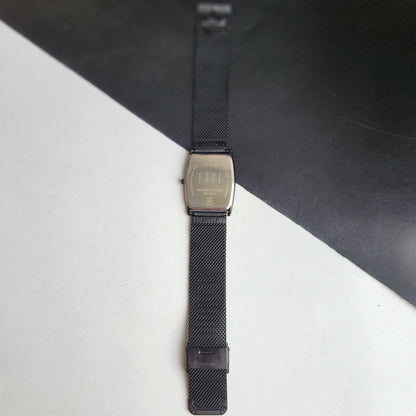 Original TITAN EDGE 1044YCE31 Barrel Brown Face 30MM Case Men's Watch G91