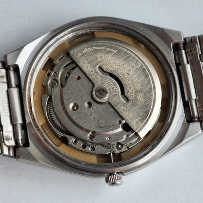 Vintage 1995 Original Citizen Automatic 8200 Golden Face 21 Jewels Day-Date Japanese Men's Wrist Watch ET18