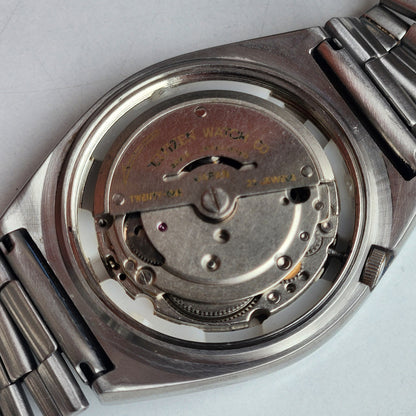 Vintage 1987 Original Citizen Automatic 8200 White Face 21 Jewels Day-Date Japanese Men's Wrist Watch ET26
