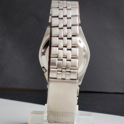 Vintage 1983 Original Citizen Automatic 8200 Grey Face 21 Jewels Day-Date Japanese Men's Wrist Watch ET37
