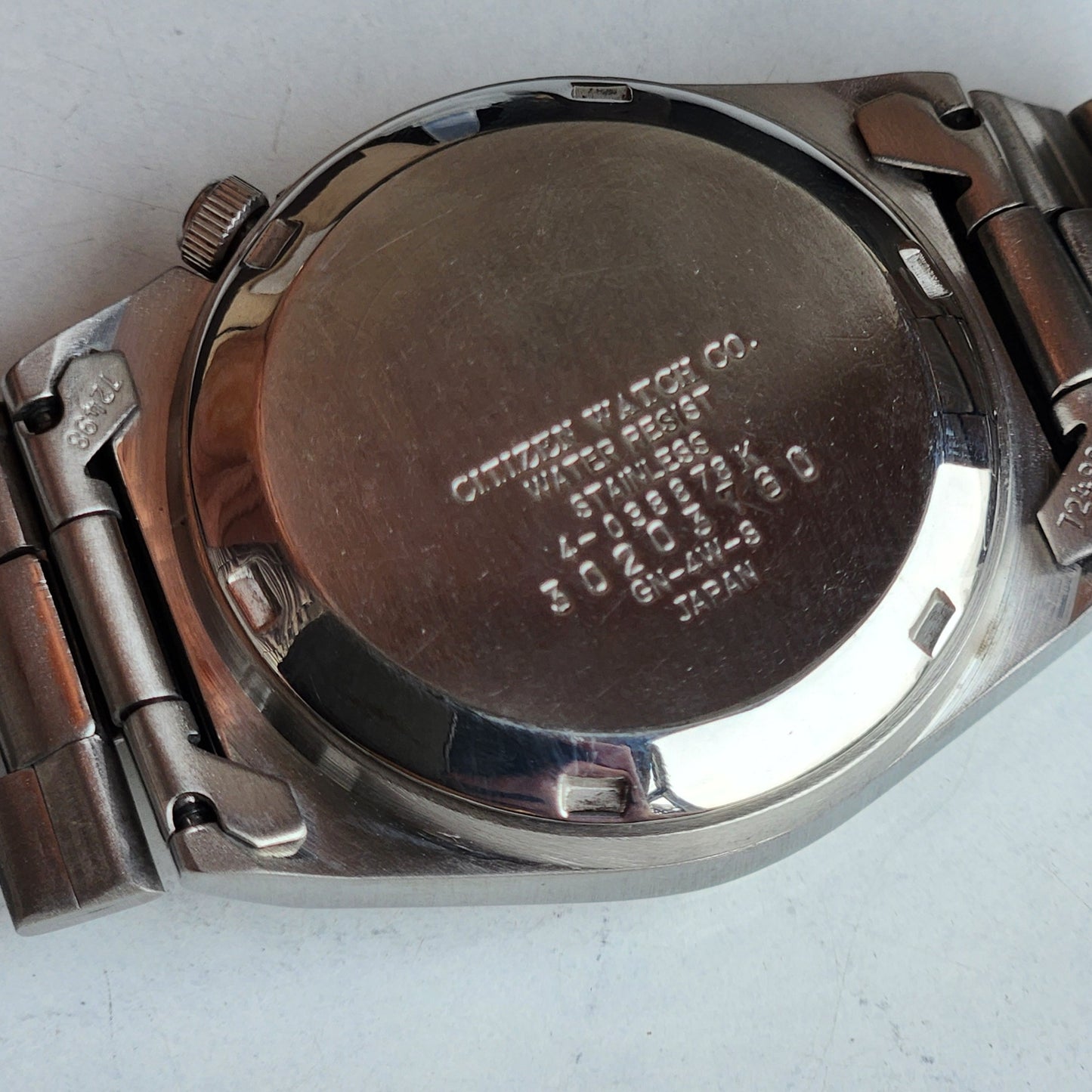 Vintage 1993 Original Citizen Automatic 8200 Black Face 21 Jewels Day-Date Japanese Men's Wrist Watch ET38