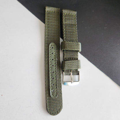 18MM Green Cornwell Nato Strap for Automatic Mechanical Watches H36