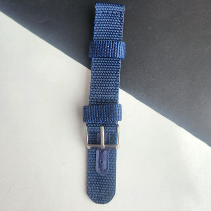 18MM Blue Cornwell Nato Strap for Automatic Mechanical Watches H35