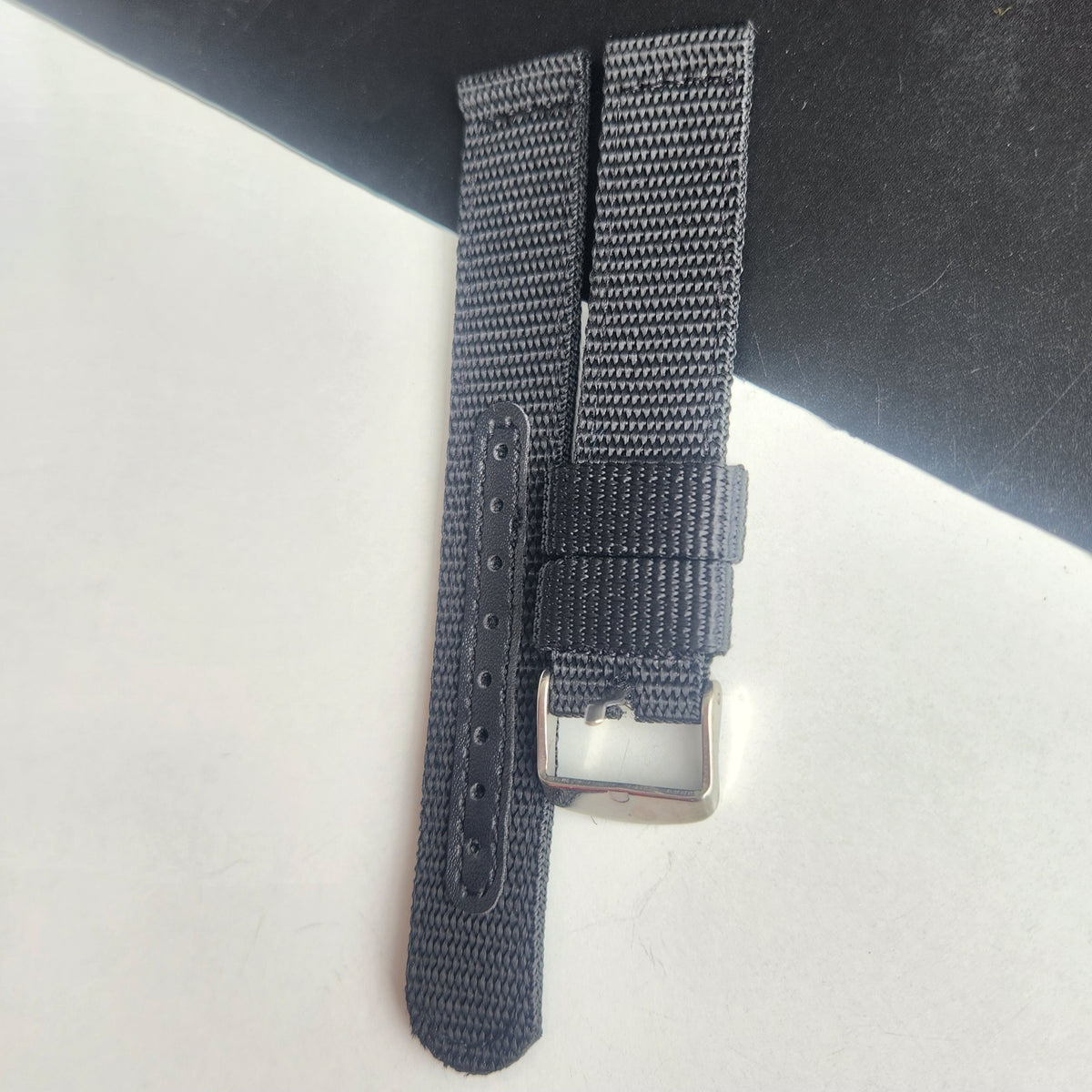 18MM Black Cornwall Nato Strap for Automatic Mechanical Watches H37