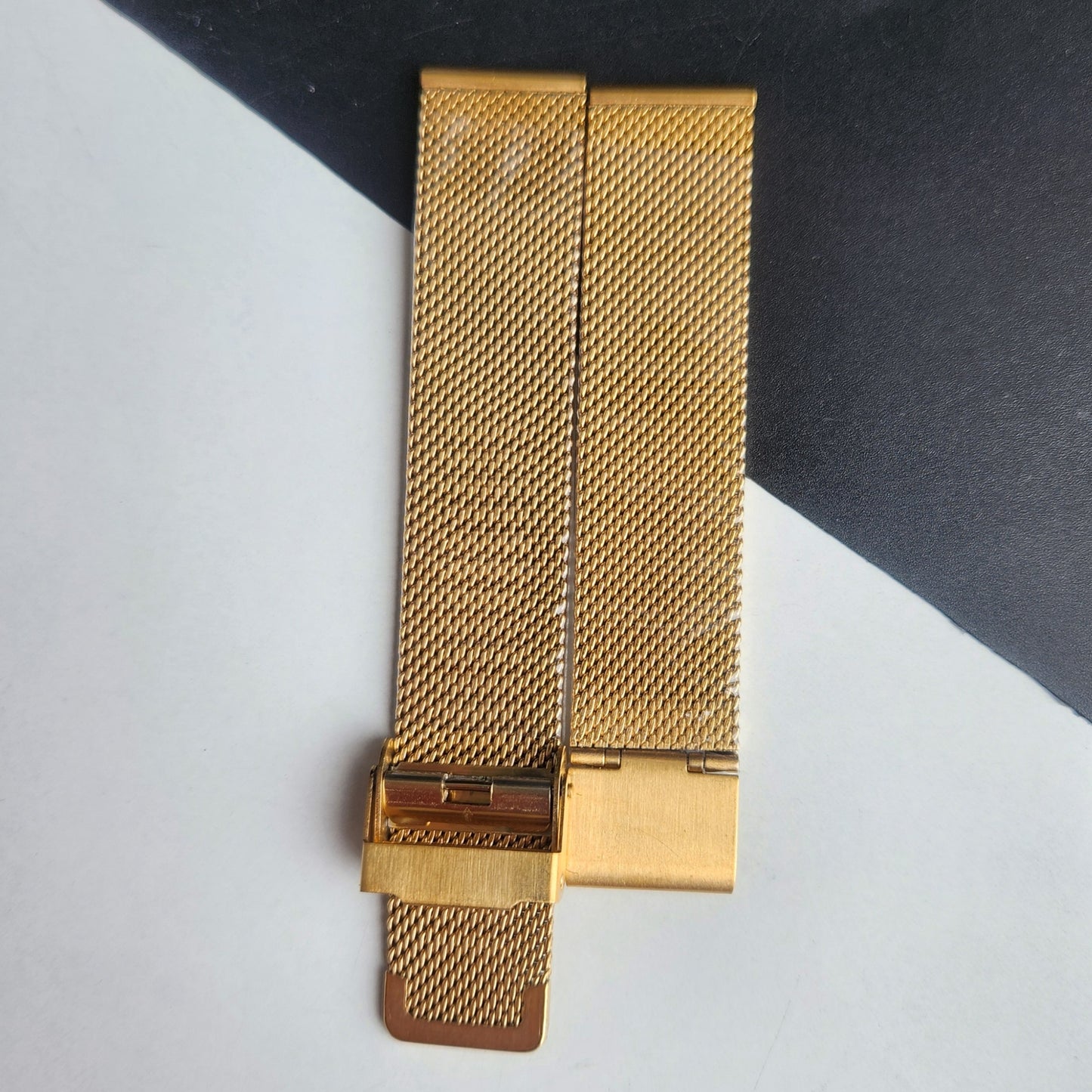 18MM Golden Mesh Band for Automatic Mechanical Watches H39