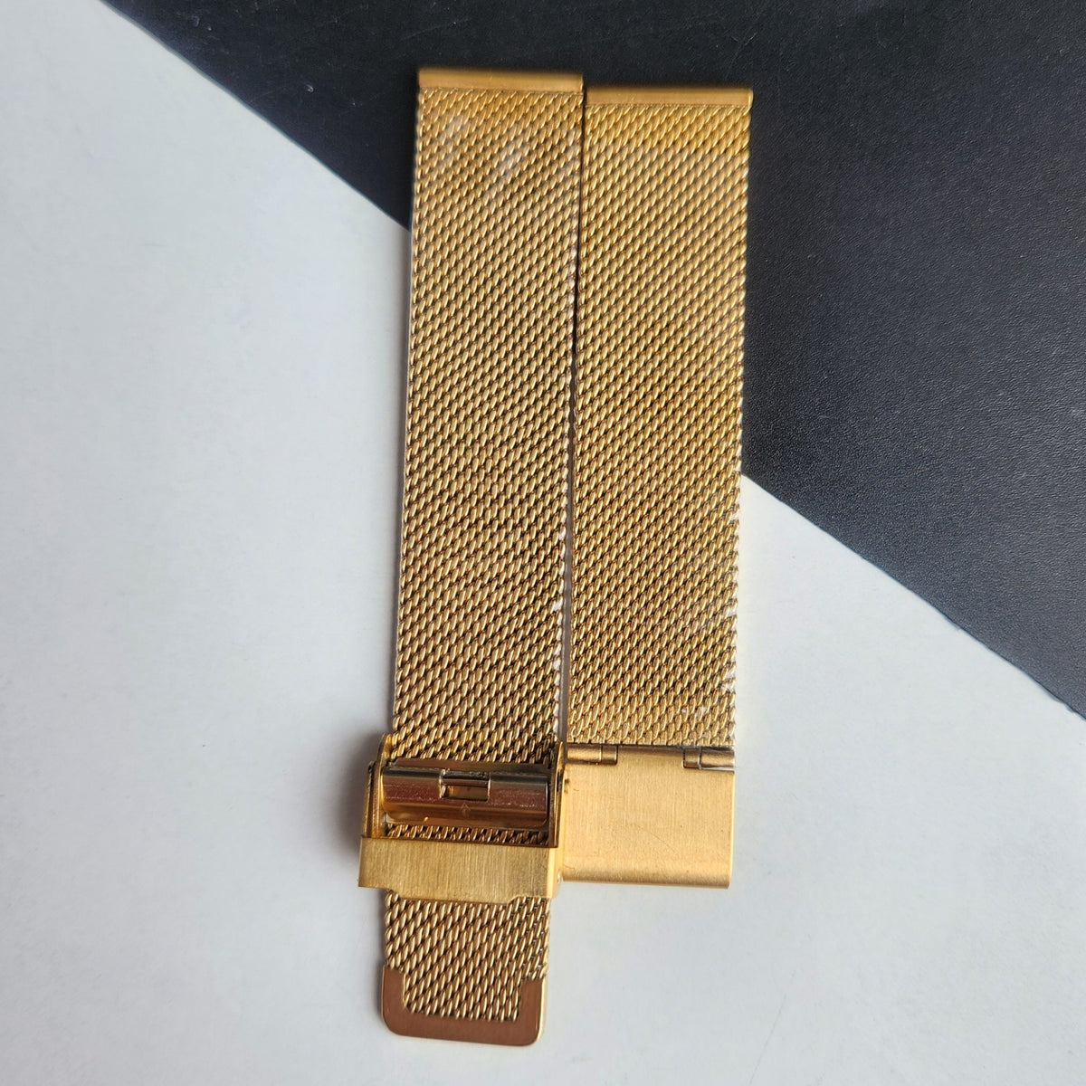 18MM Golden Mesh Band for Automatic Mechanical Watches H39