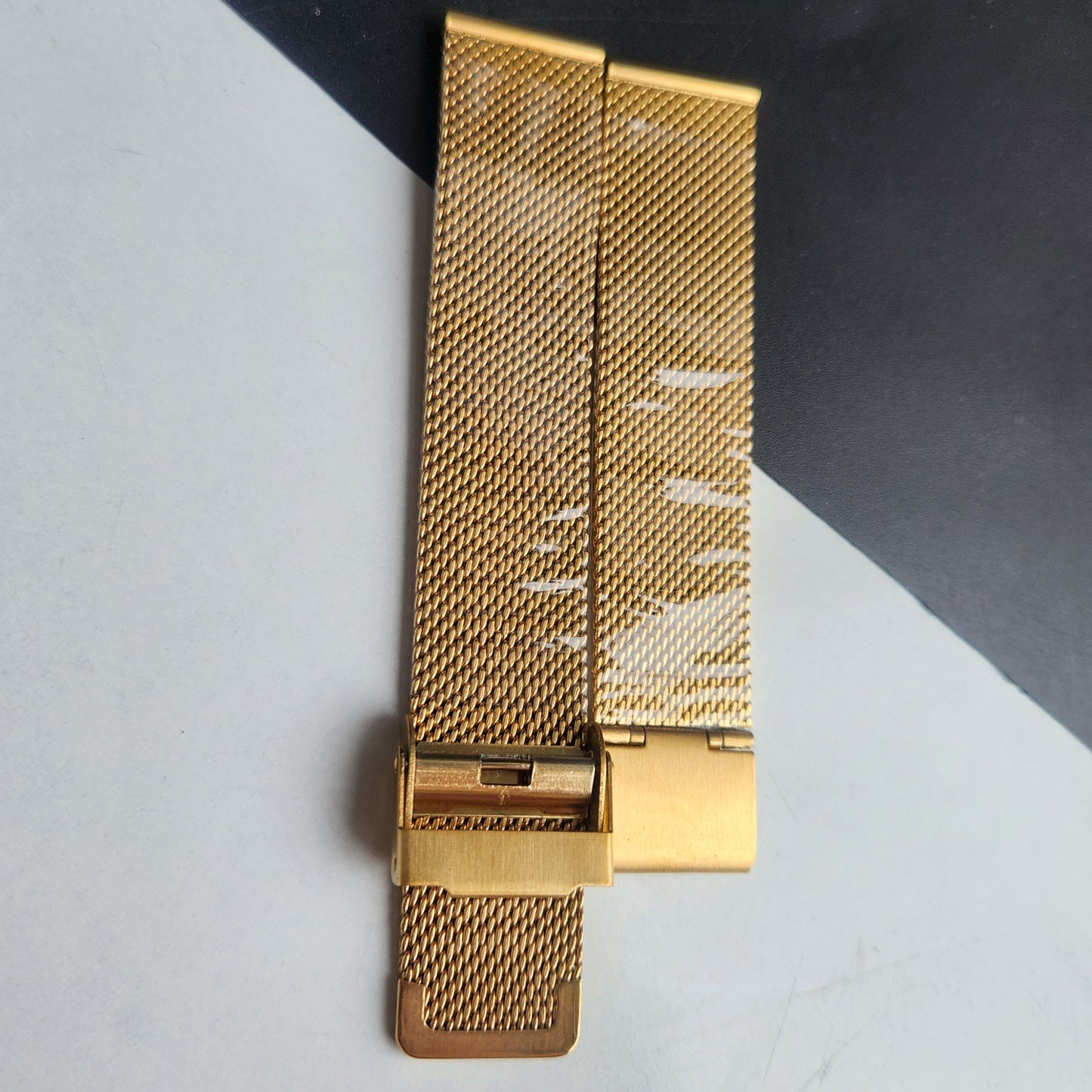 18MM Golden Mesh Band for Automatic Mechanical Watches H39