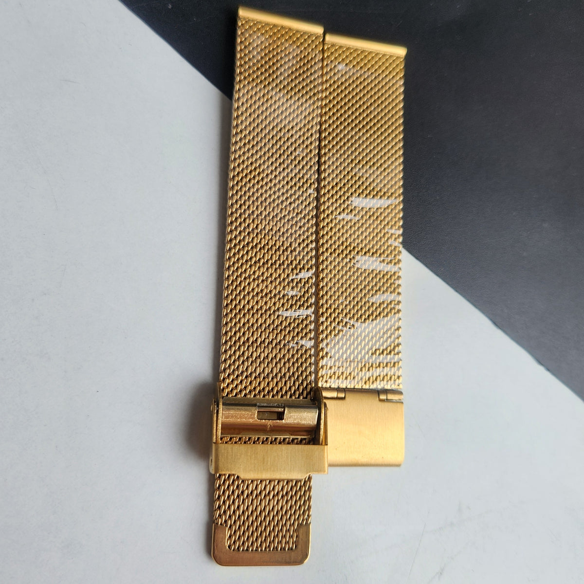 18MM Golden Mesh Band for Automatic Mechanical Watches H39