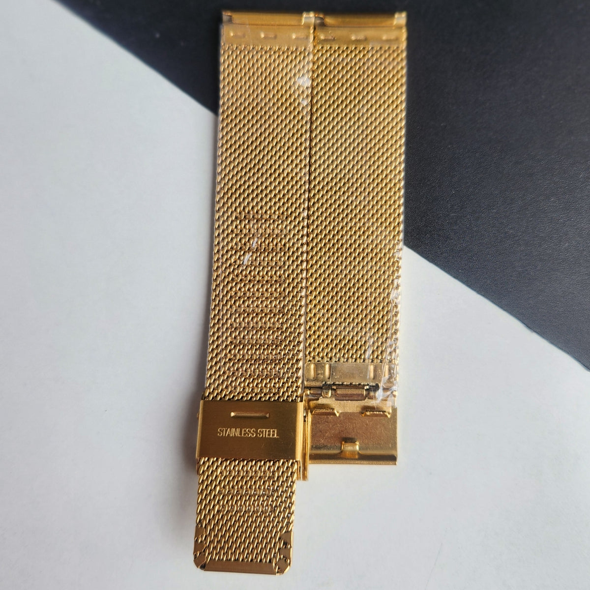 18MM Golden Mesh Band for Automatic Mechanical Watches H39